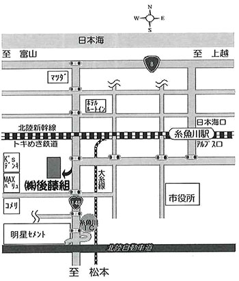 アクセスマップ
